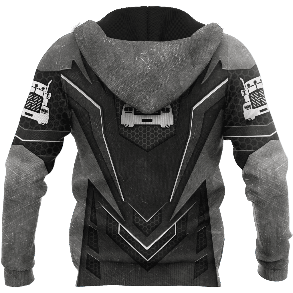 Premium Trucker Metal 3D Printed Unisex Shirts TN