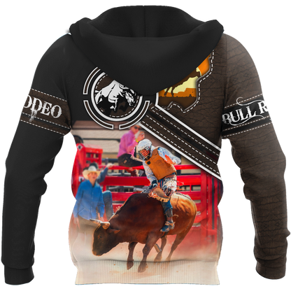 Personalized Name Bull Riding 3D All Over Printed Unisex Shirts Bull Rider Ver2