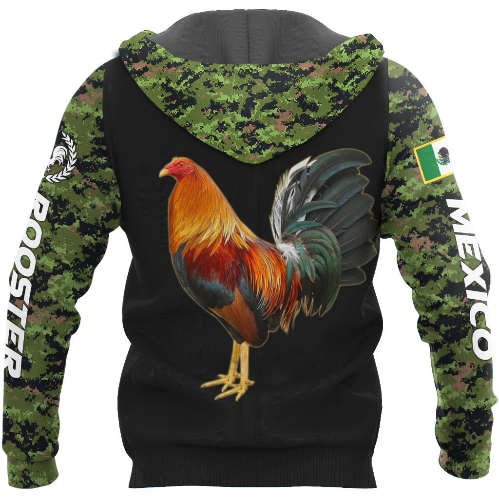 Personalized Mexican Rooster 3D Printed Unisex Shirts HHT10052103