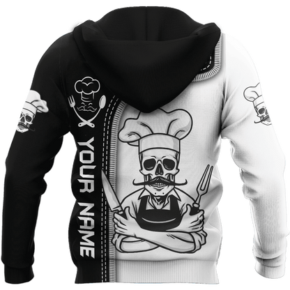 Custom Name Master Chef 3D All Over Printed Unisex Shirts