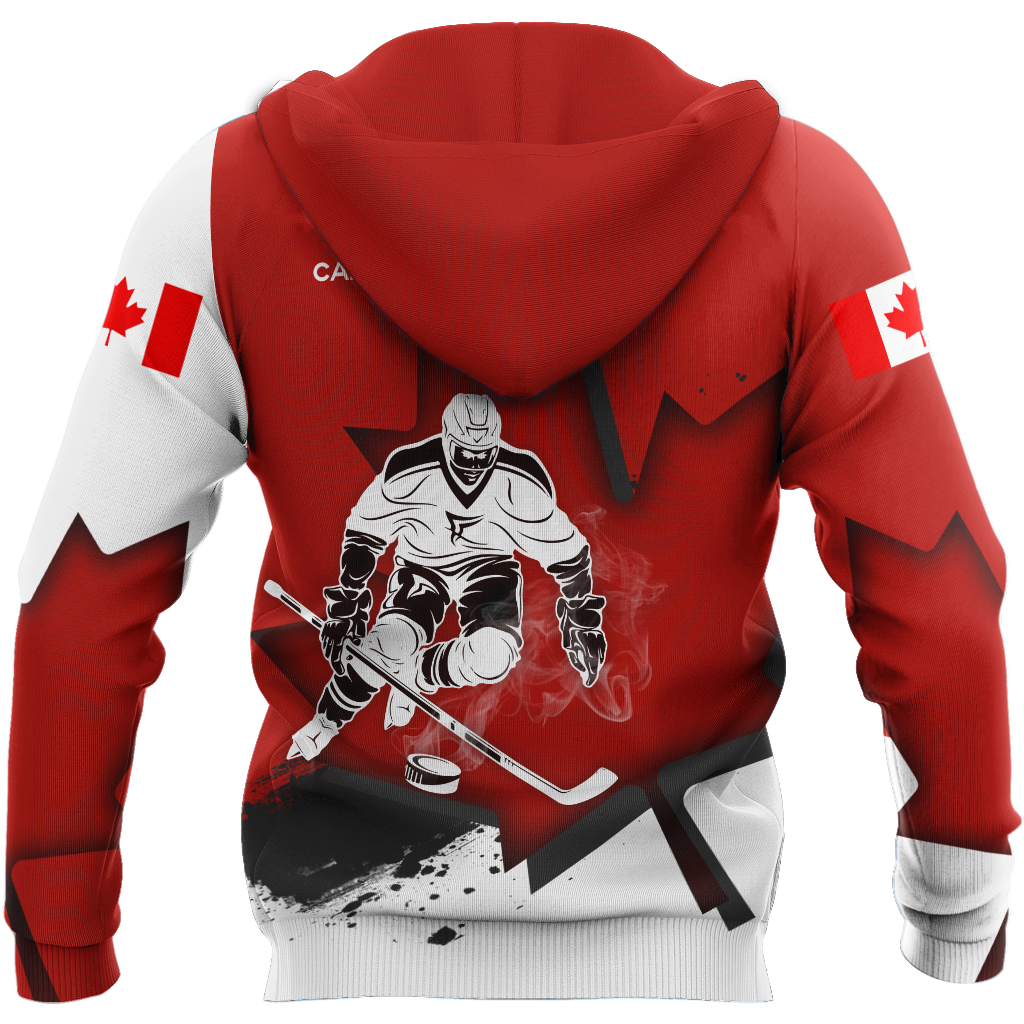 3D All Over Printed Hockey Canada Unisex Shirts Custom Name Custom number XT TNA11032101
