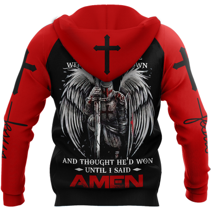 Premium Unisex Hoodie Easter Day Christian Jesus No50 ML