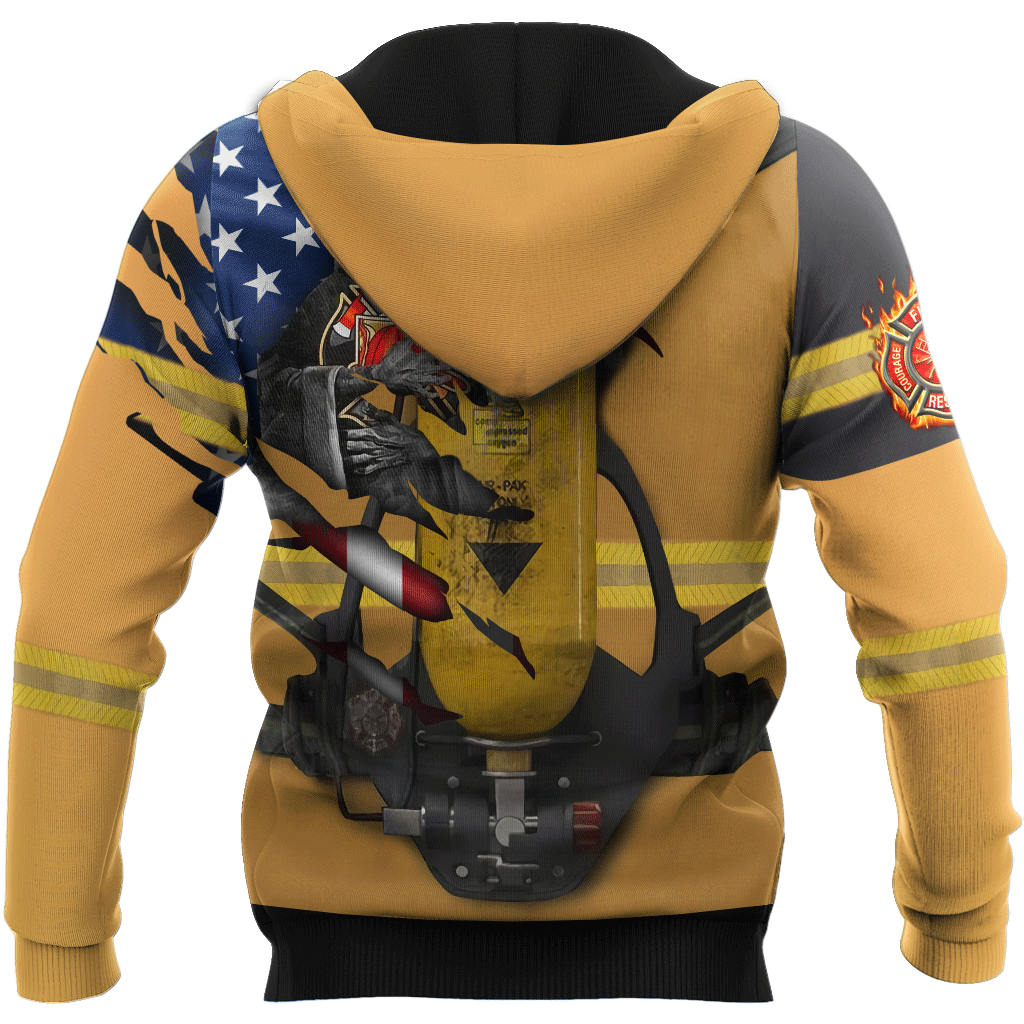 Firefighter 911 Patriot Day 3D All Over Printed Unisex Shirts