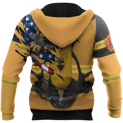 Firefighter 911 Patriot Day 3D All Over Printed Unisex Shirts