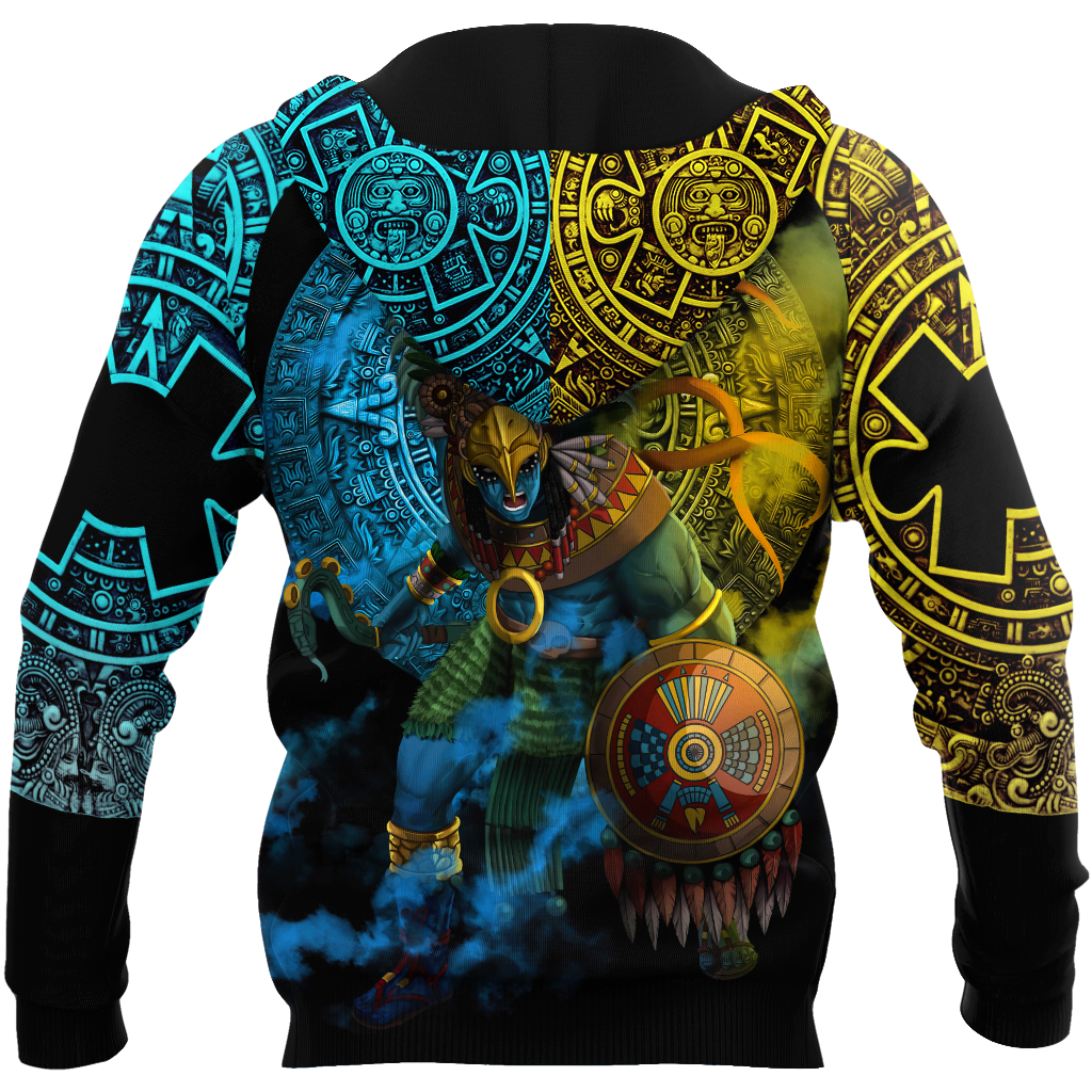 Gods of Mesoamerica - Huitzilopochtli Aztec Mexican 3D All Over Printed Unisex Shirts