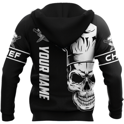 Custom Name Master Chef 3D All Over Printed Unisex Shirts