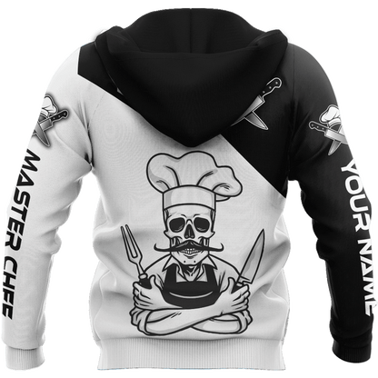 Custom Name Master Chef 3D All Over Printed Unisex Shirts