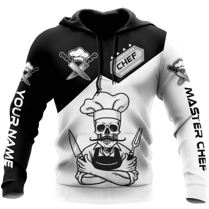 Custom Name Master Chef 3D All Over Printed Unisex Shirts