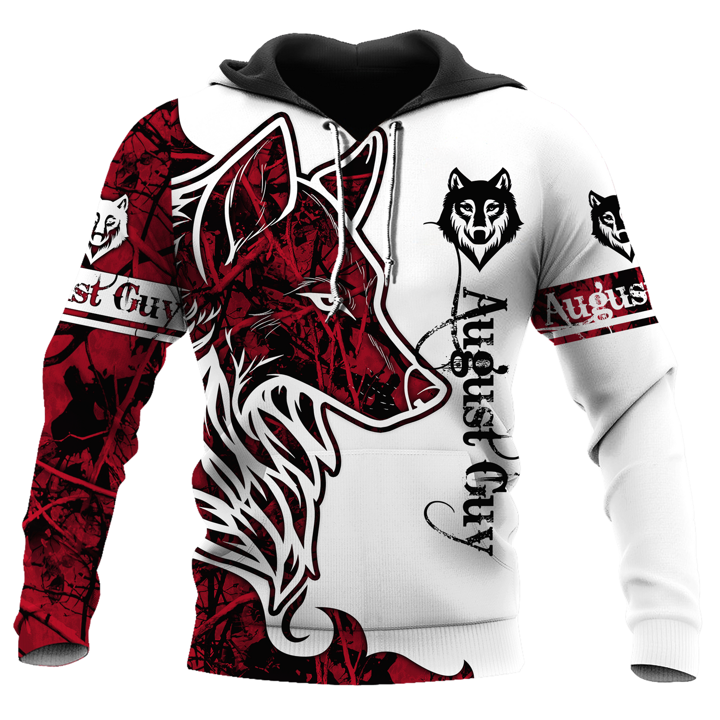 August Wolf 3D All Over Printed Shirts Pi112068