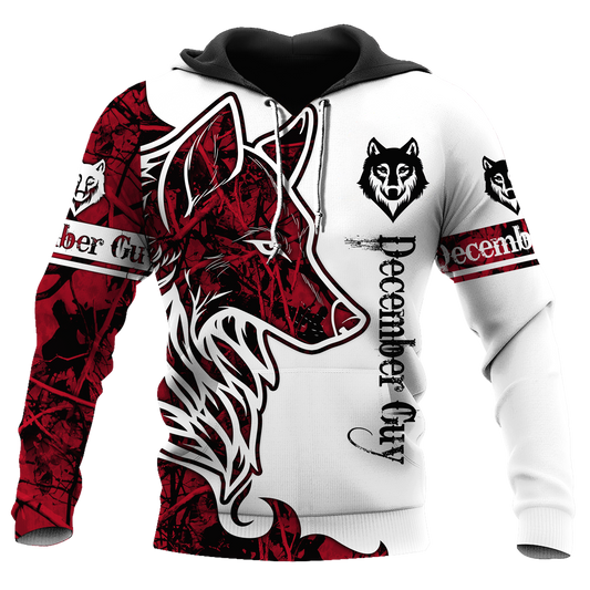 December Wolf 3D All Over Printed Shirts Pi112072