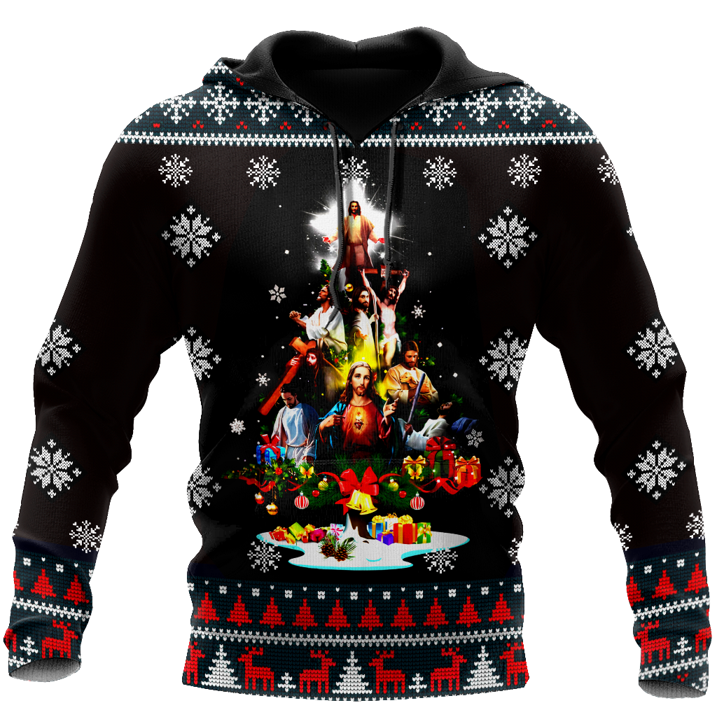 Jesus Christmas 3D All Over Printed Shirts For Men and Women