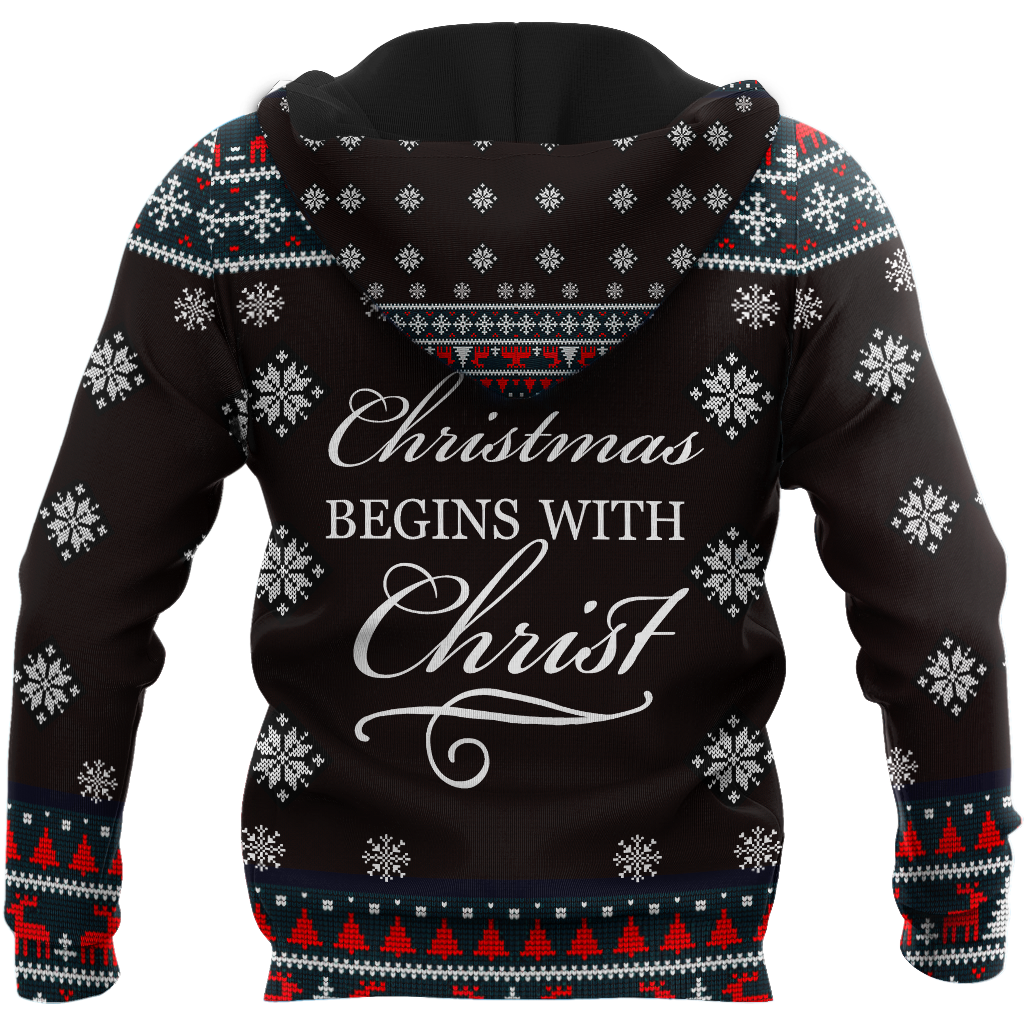 Jesus Christmas 3D All Over Printed Shirts For Men and Women