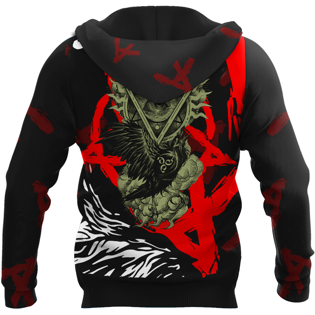 Skull Satanic Hoodie For Men And Women MH12012101