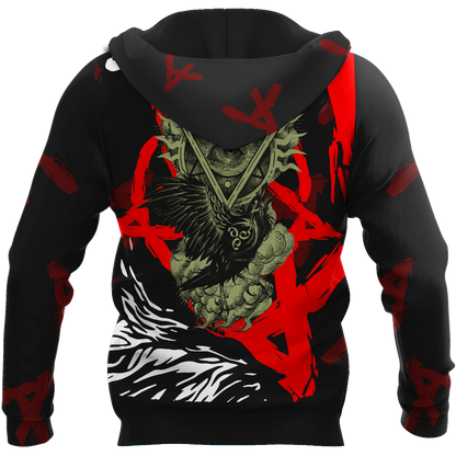 Skull Satanic Hoodie For Men And Women MH12012101