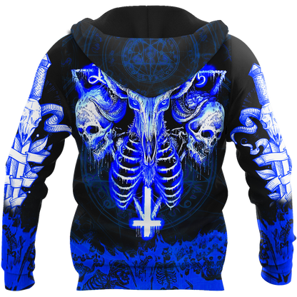Skull Satanic Hoodie For Men And Women MH12012103
