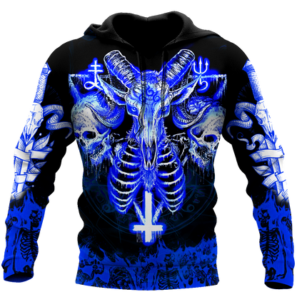 Skull Satanic Hoodie For Men And Women MH12012103