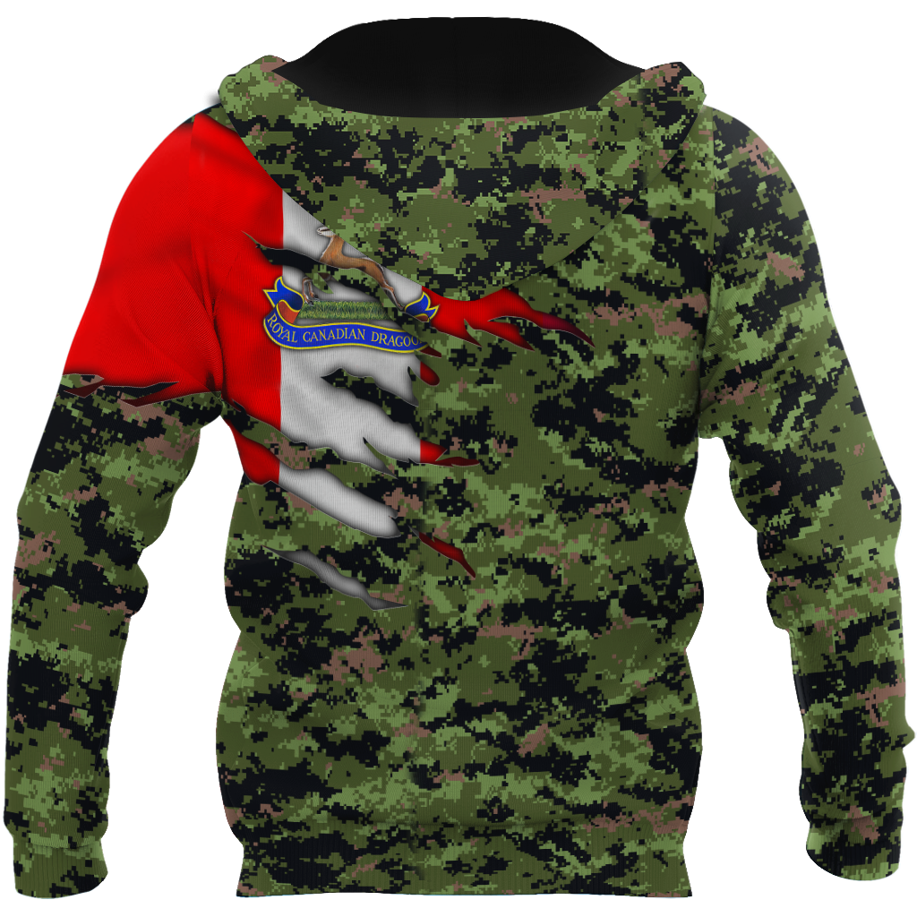 Royal Canadian Dragoons Pullover 3D All Over Printed Shirts PD12032103
