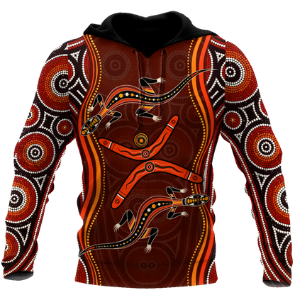 Aboriginal Naidoc Week Heal the Lizard 3D print summer shirts
