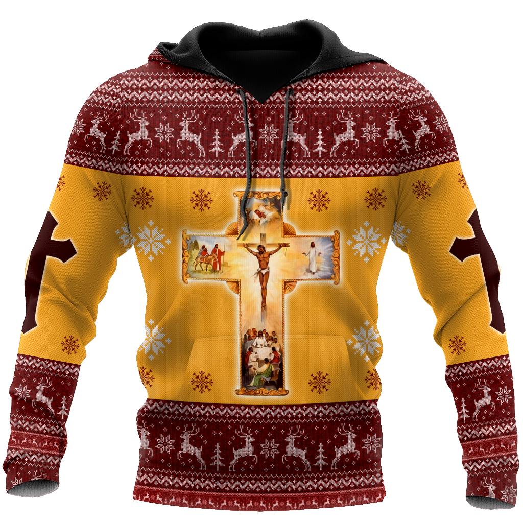 Jesus Christmas 3D All Over Printed Shirts For Men and Women