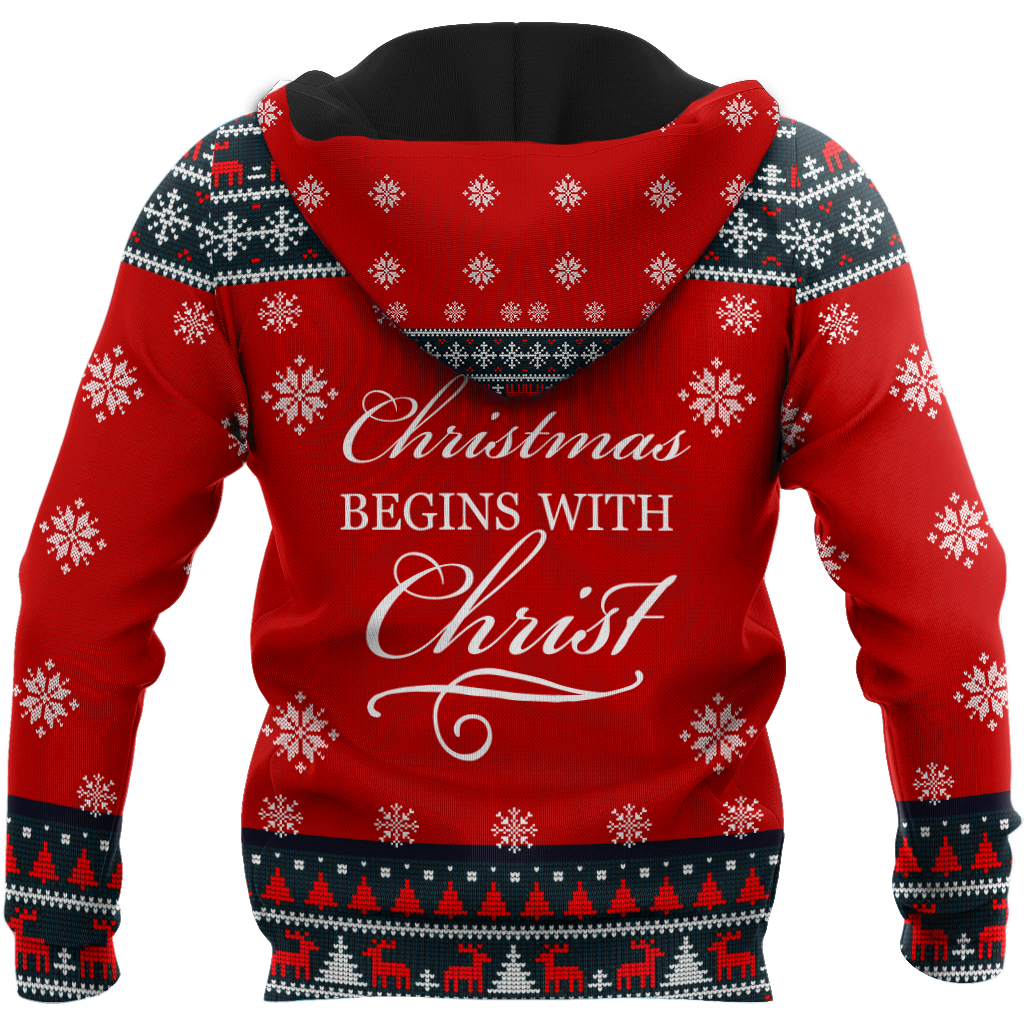Jesus Christmas 3D All Over Printed Shirts For Men and Women
