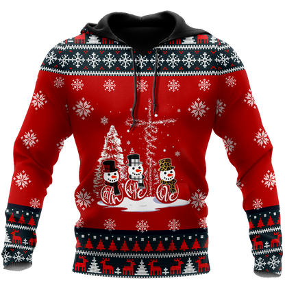 Jesus Christmas 3D All Over Printed Shirts For Men and Women