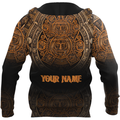 Aztec Mexican Customize 3D All Over Printed Shirts For Men And Women