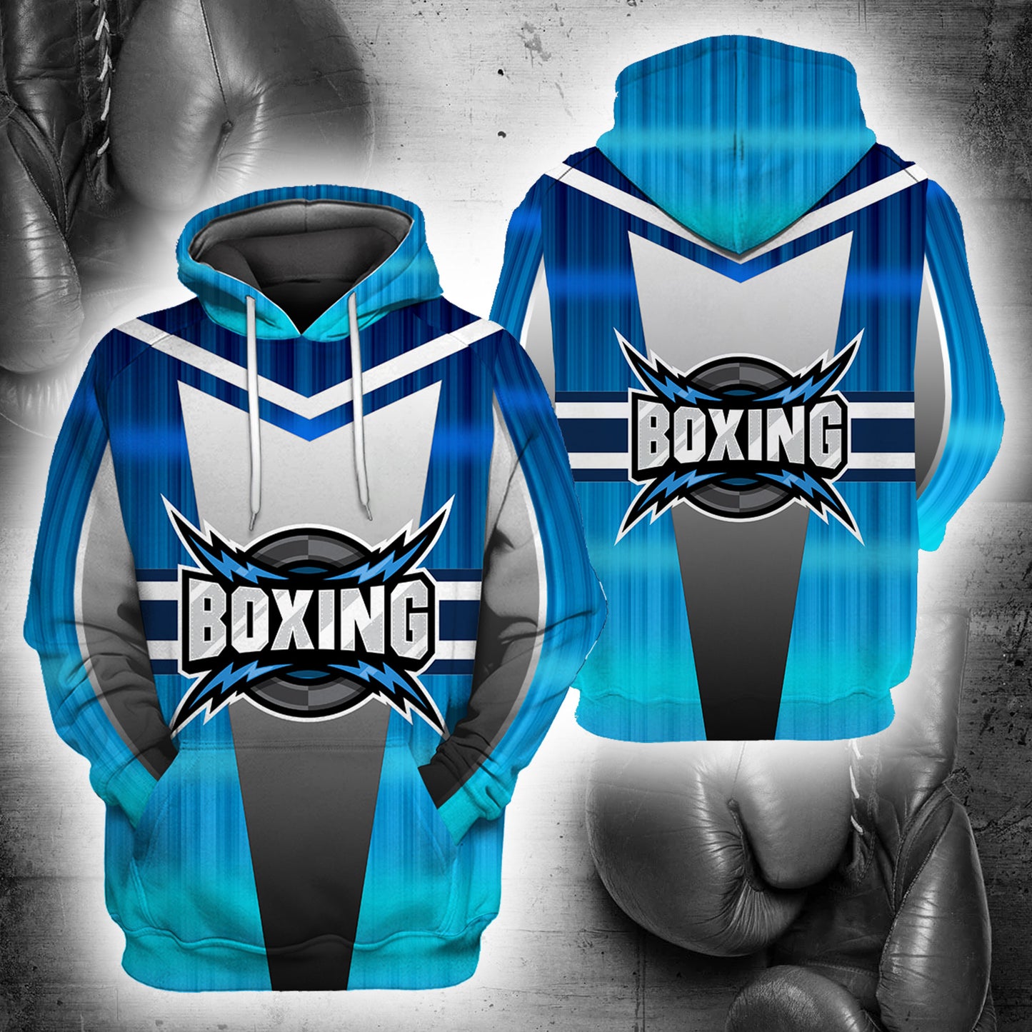 Boxing 3D All Over Printed Unisex Shirts