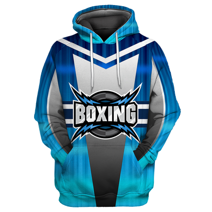 Boxing 3D All Over Printed Unisex Shirts