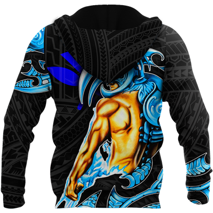 Amazing Polynesian Warrior Unisex Deluxe Hoodie ML NTN1210203ND