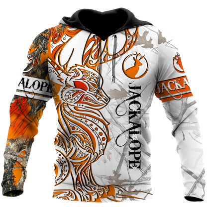 Premium Jackalope 3D All Over Printed Unisex Shirts