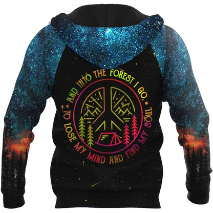 Camping 3D All Over Printed Unisex Shirts Billion Star Hotel