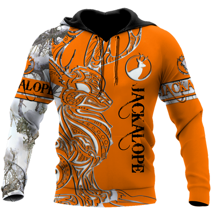 Premium Jackalope 3D All Over Printed Unisex Shirts