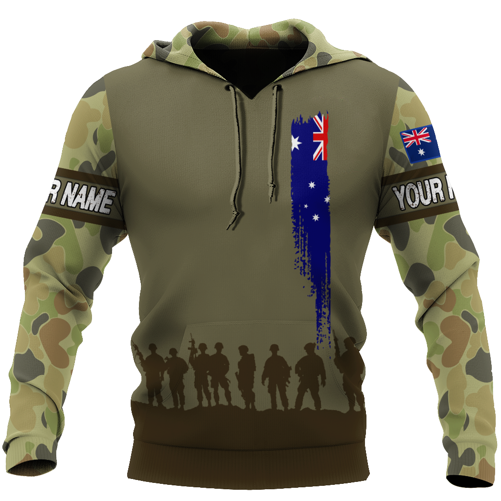 Personalized Name - The Australian Army 3D All Over Printed Shirts DA13032105