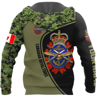 Personalized Name XT Canadian Armed Forces Veteran 3D All Over Printed Shirts DA13032106