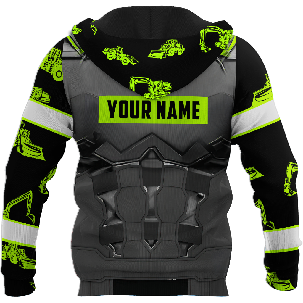 Customize Name Heavy Equipment Operator 3D All Over Printed Unisex Shirts