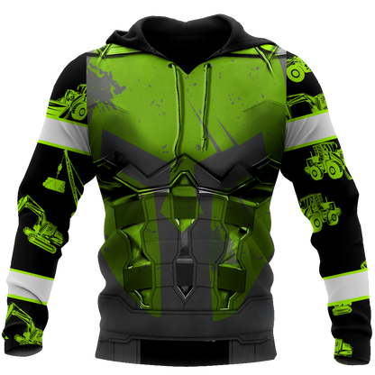 Customize Name Heavy Equipment Operator 3D All Over Printed Unisex Shirts