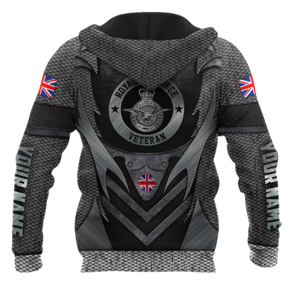 Custom Name XT Royal Air Force Army 3D Printed Shirts Pi13042106