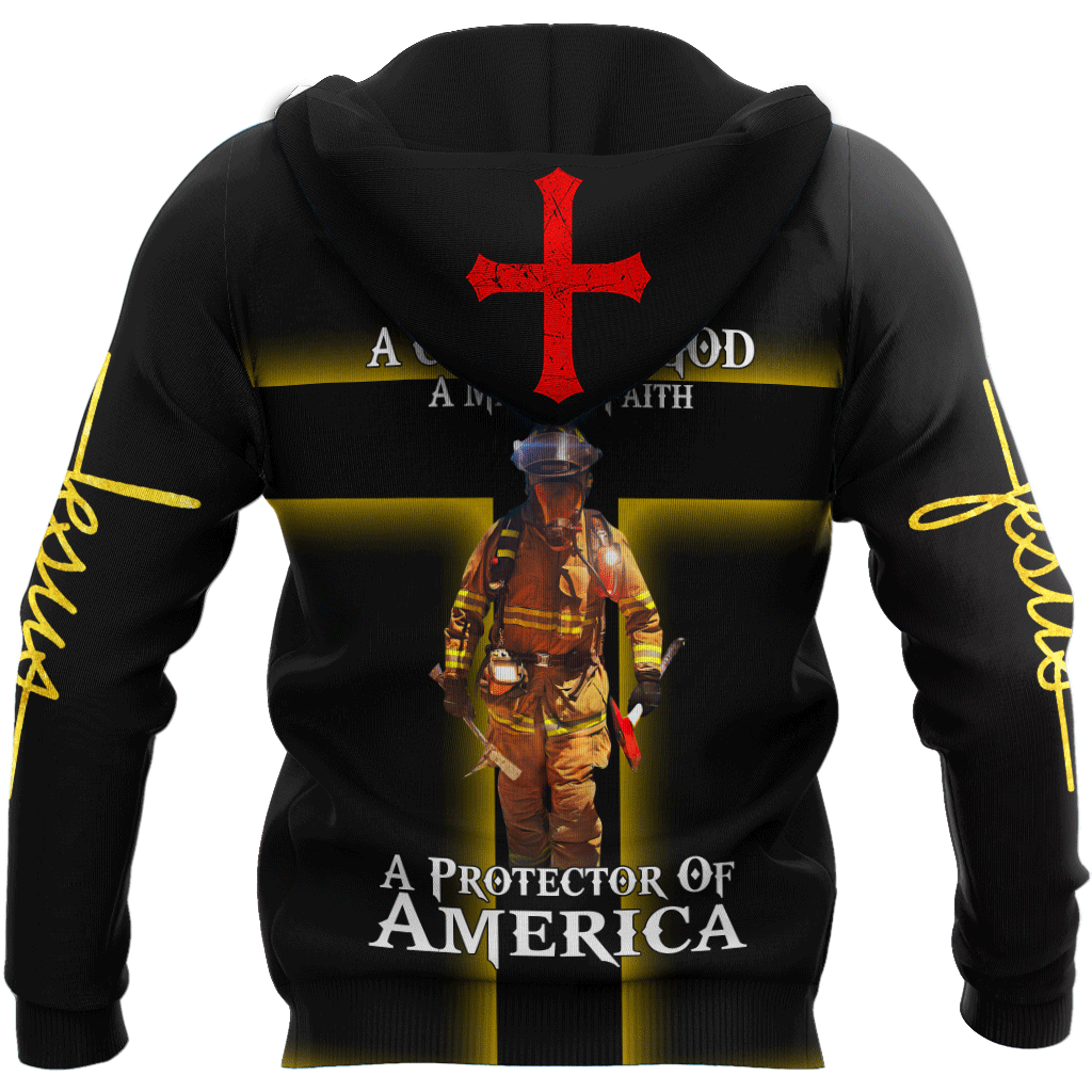 Firefighter 911 Patriot Day 3D All Over Printed Unisex Shirts