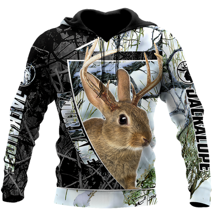 Premium Jackalope Customize 3D All Over Printed Unisex Shirts