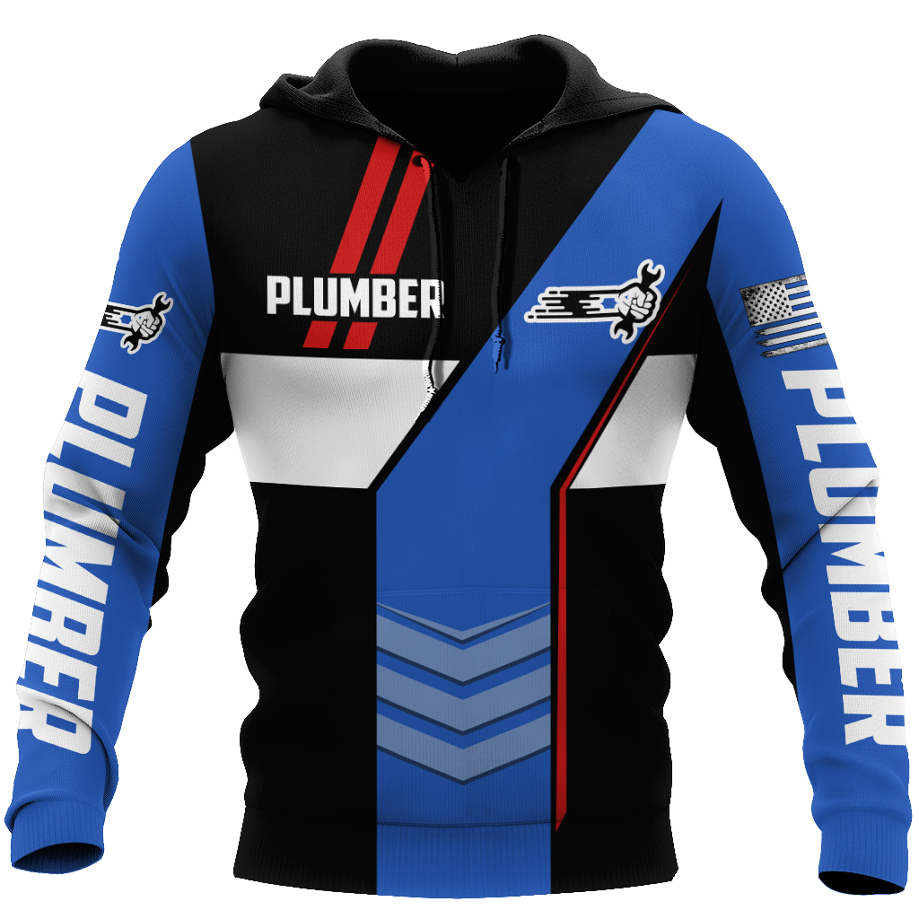 Premium Plumber 3D All Over Printed Unisex Shirts
