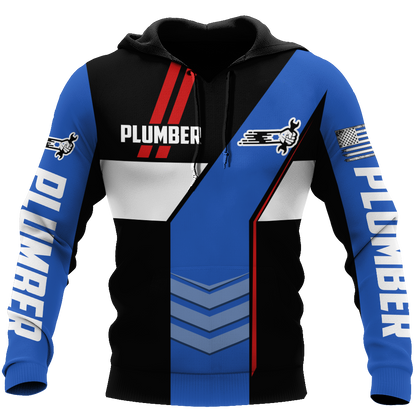 Premium Plumber 3D All Over Printed Unisex Shirts