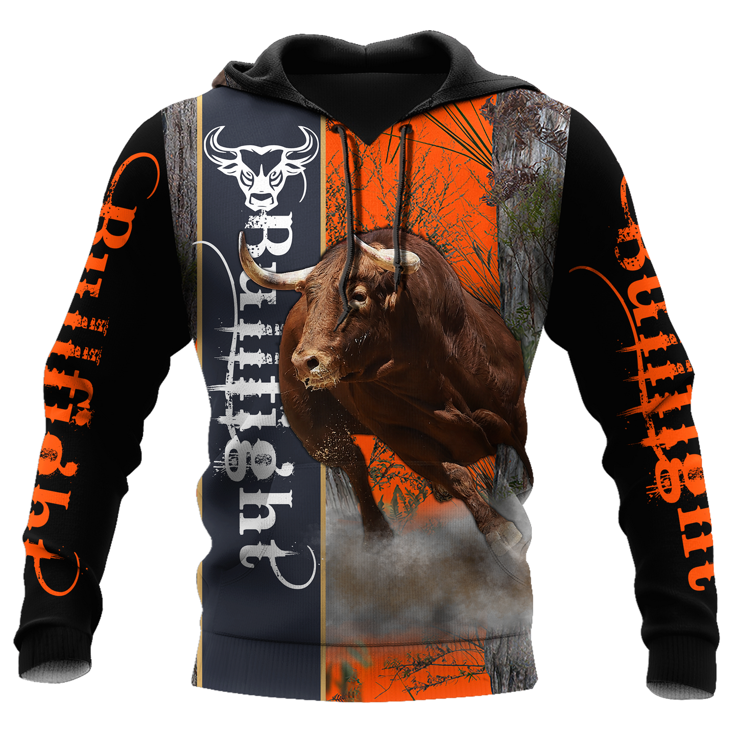 Bullfight Persionalized Your Name 3D All Over Printed Shirts