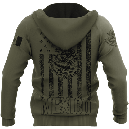 Personalized Name Mexico 3D All Over Printed Unisex Shirts
