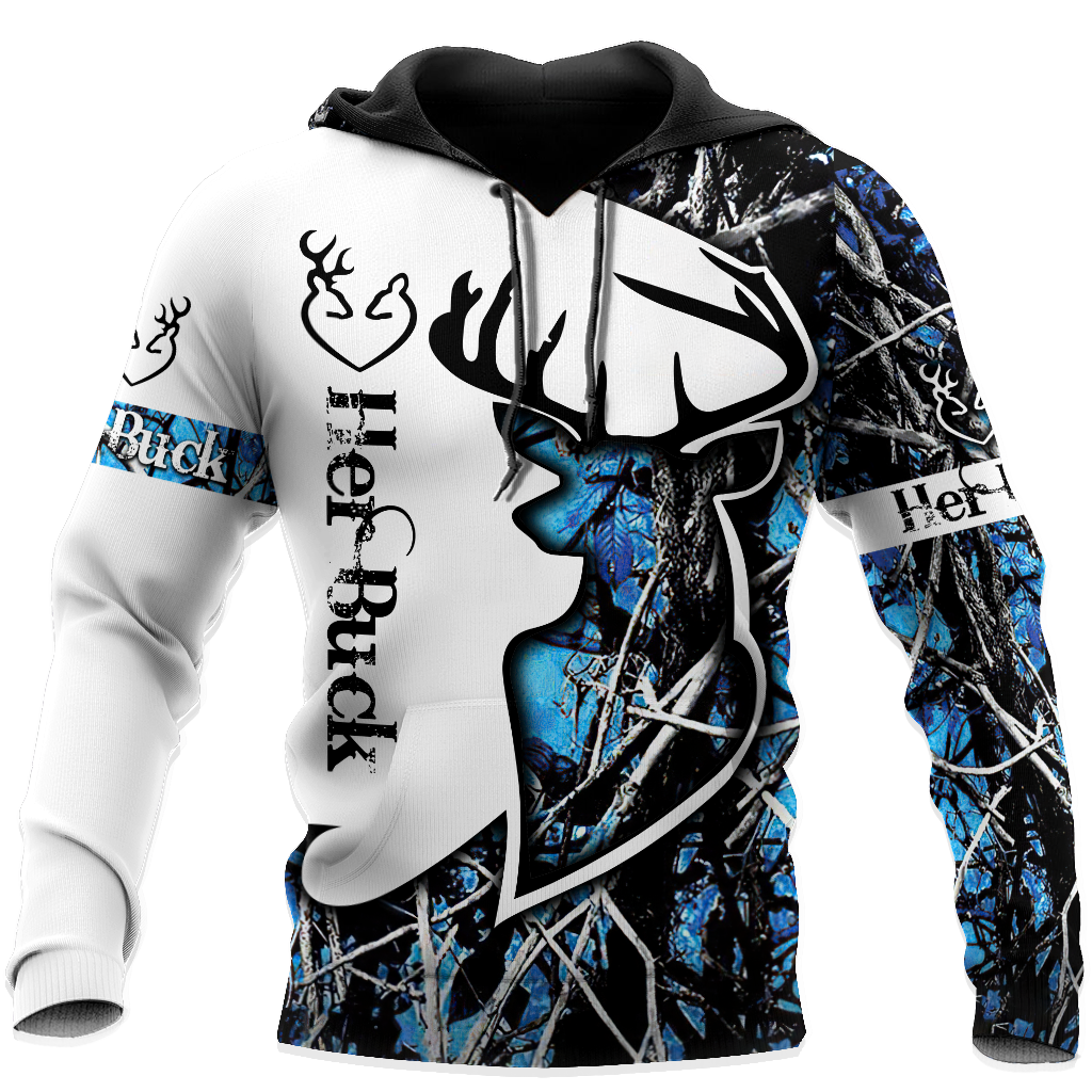 Love Gift Couple Deer 3D All Over Printed Unisex Shirts