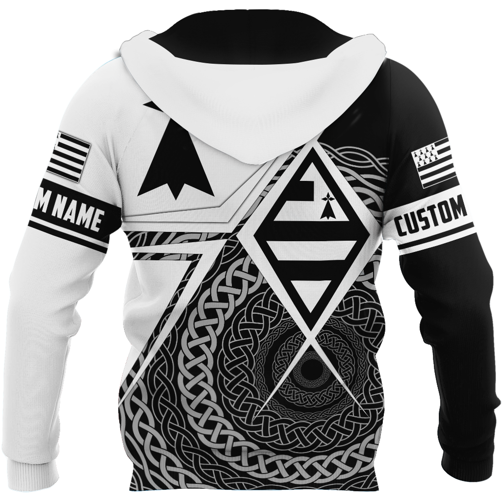 Premium Personalized 3D Printed Bretagne Shirts MEI