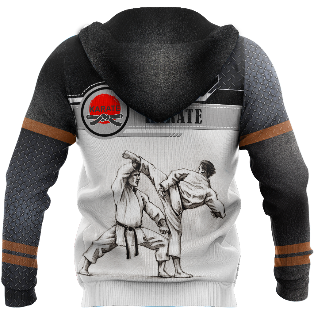 Customize Name Combat Karate Hoodie For Men And Women TNA15032102