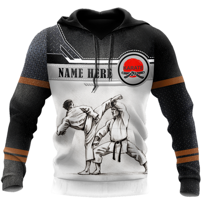 Customize Name Combat Karate Hoodie For Men And Women TNA15032102
