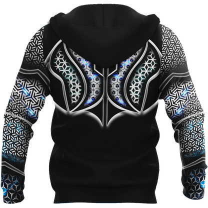 Premium Unisex Geometric Hoodie ML MH15032104