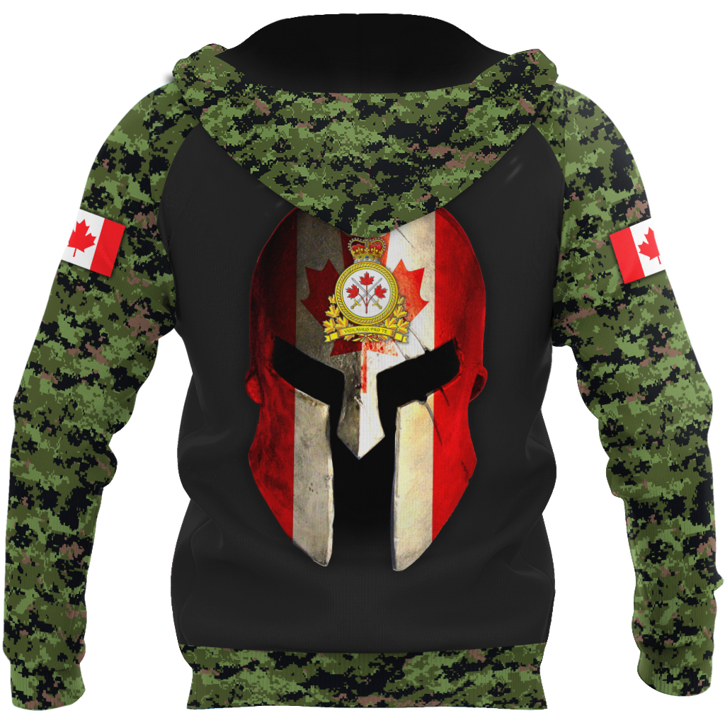 Personalized Name XT Canadian Army Pullover 3D All Over Printed Shirts PD15032104