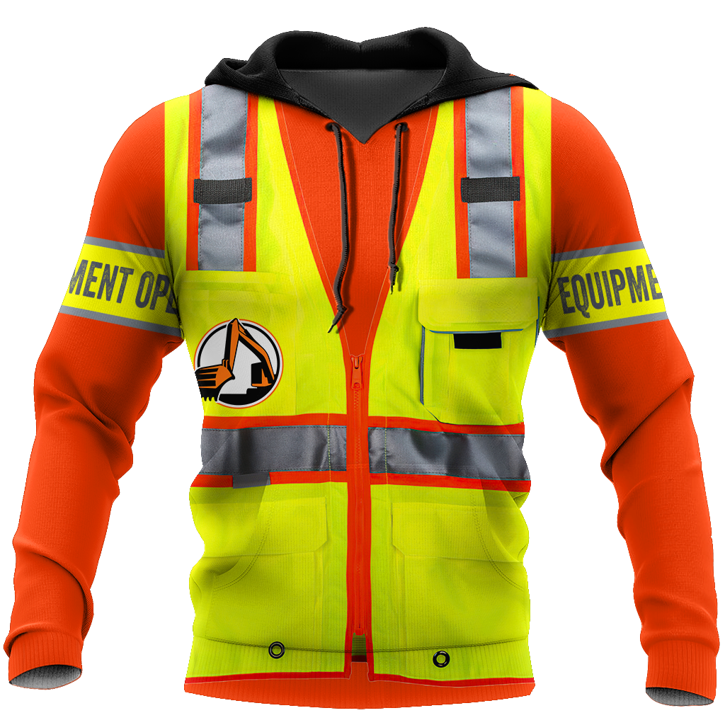 Customize Name Heavy Equipment Operator 3D All Over Printed Unisex Shirts